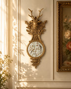 Victorian Antler Floral Wall Accent