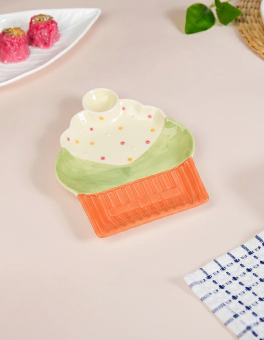 Whimsical Cupcake Serving Platter