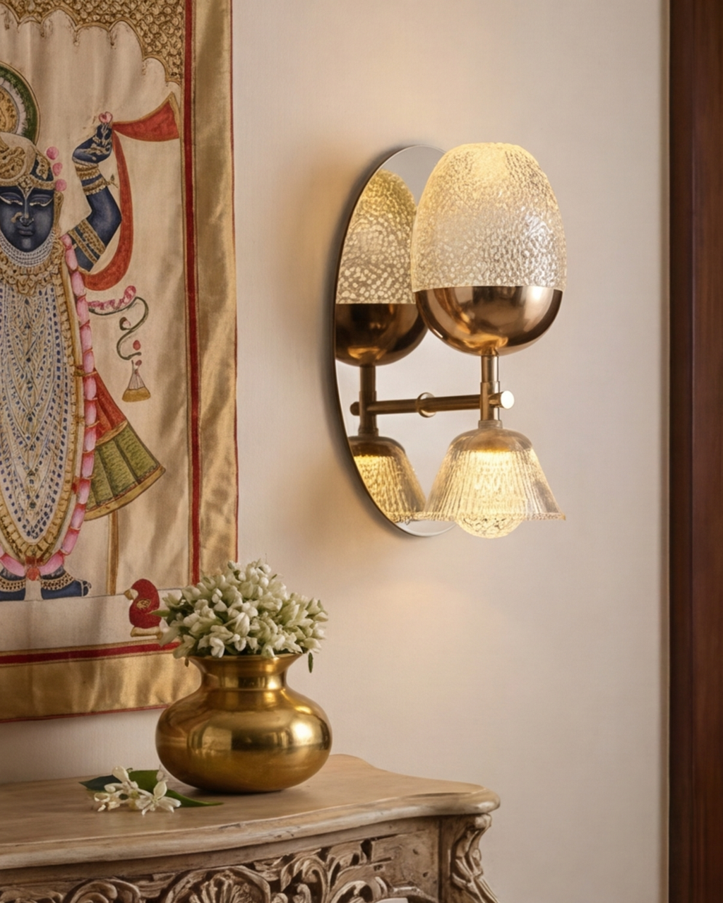 Dual Glow Aura Wall Light
