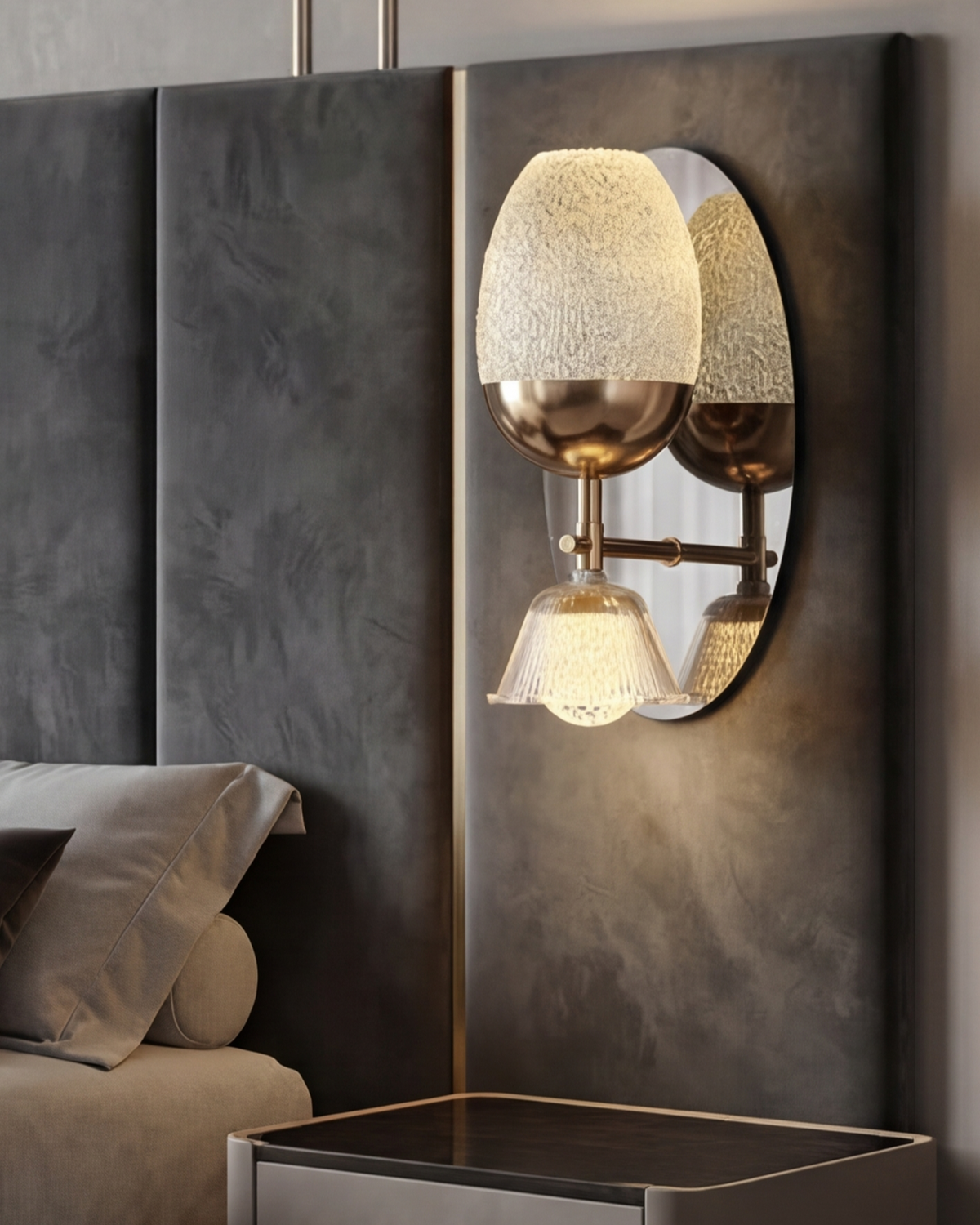 Dual Glow Aura Wall Light