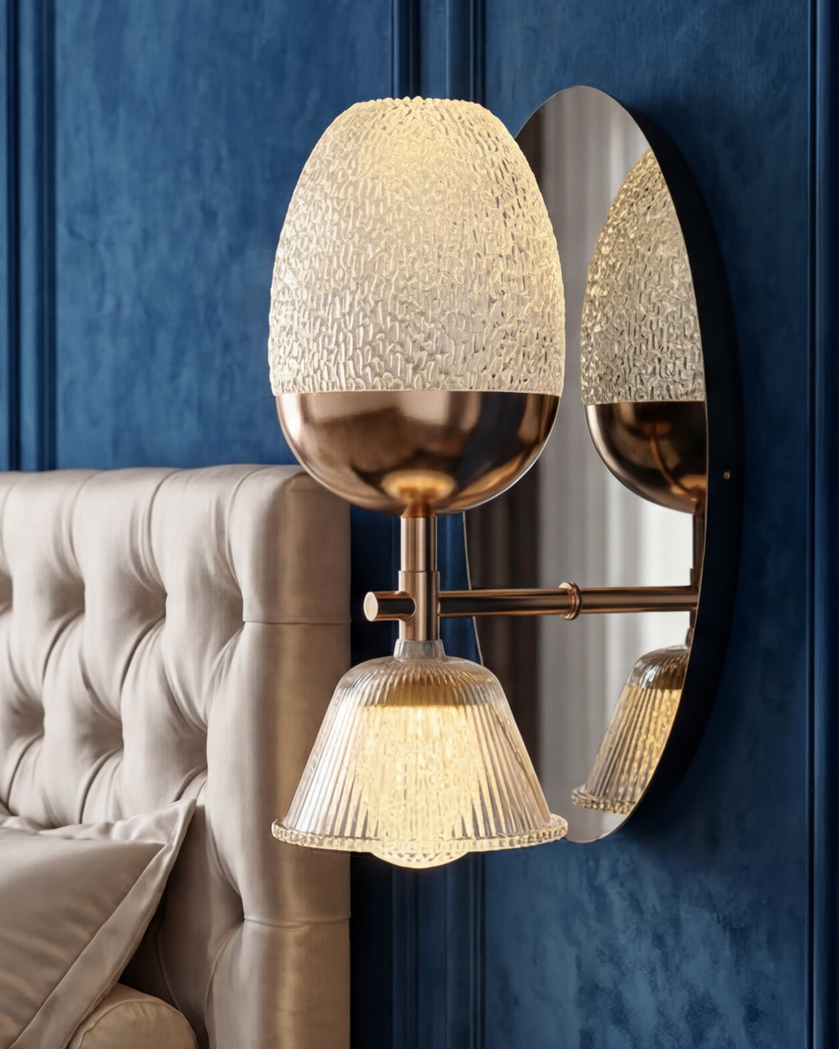 Dual Glow Aura Wall Light