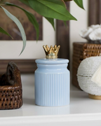Royal Crown Storage Jar - Set Of 3