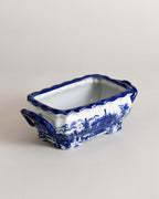 The Estate Blue & White Hand-Painted Planter
