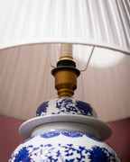 Imperial Indigo Temple Jar Table Lamp