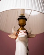 The Chestnut Cow Ceramic Table Lamp