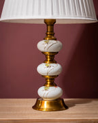 Lotus Tiered Ceramic Table Lamp