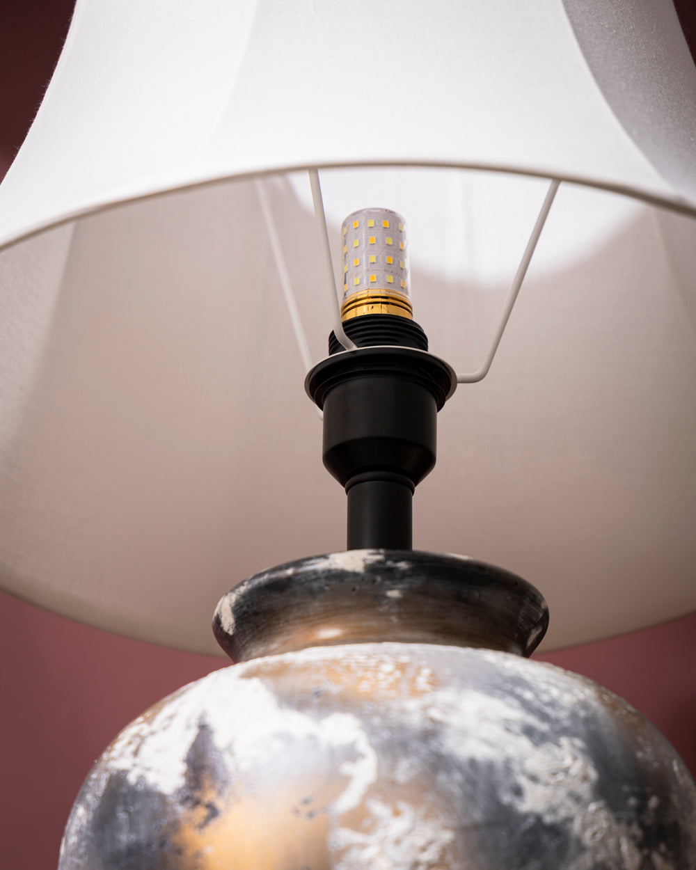 Eclipse Distressed Artistry Table Lamp
