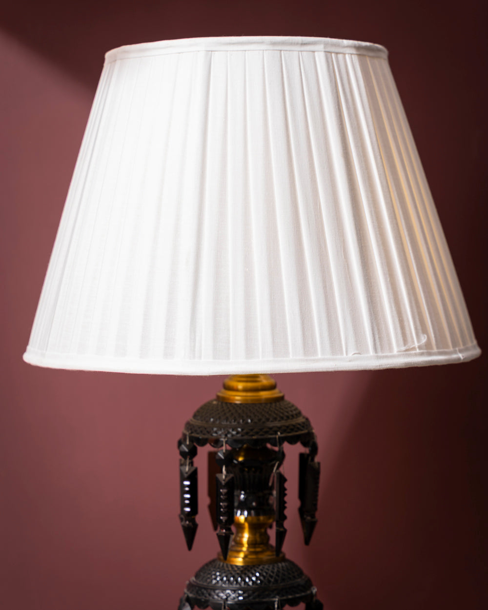 Midnight Regent Crystal Table Lamp