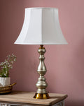 Verona Spun-Silver Table Lamp