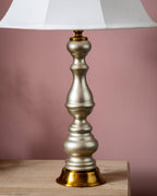 Verona Spun-Silver Table Lamp