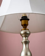 Verona Spun-Silver Table Lamp