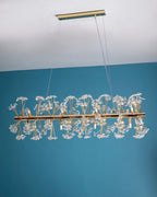 Luxury Golden Crystal Branch Chandelier
