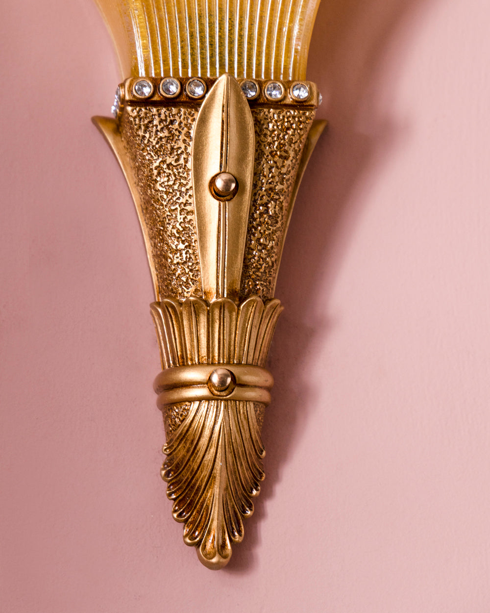 Antique Golden Wall Light