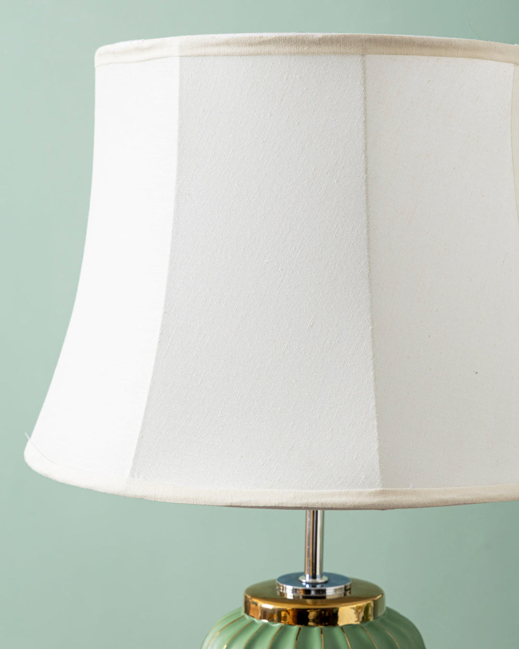 Atlas Column Table Lamp - Green