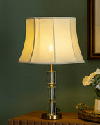 Crystal Column Elegance Table Lamp