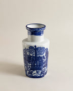 The Estate Blue & White Hand-Painted Vase