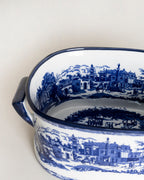 The Estate Blue & White Hand-Painted Planter - Large