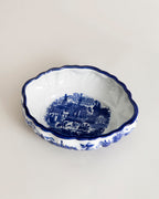 The Estate Blue & White Hand-Painted Bowl