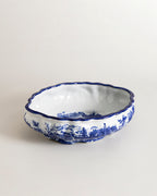 The Estate Blue & White Hand-Painted Bowl