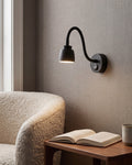 Orion Adjustable Reading Wall Light - Black