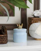 Royal Crown Storage Jar - Set Of 3