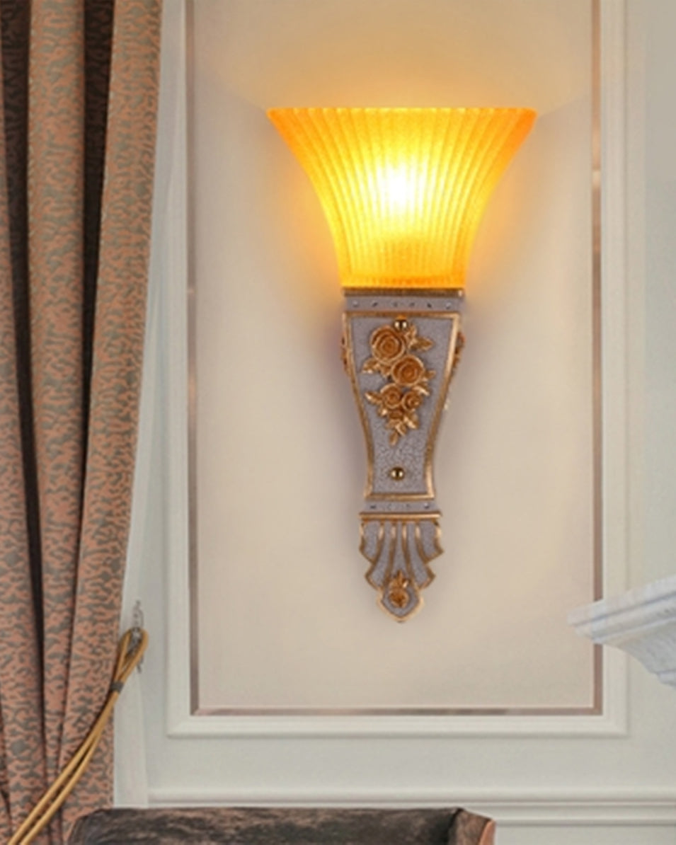 Sparklite Golden Wall Lights