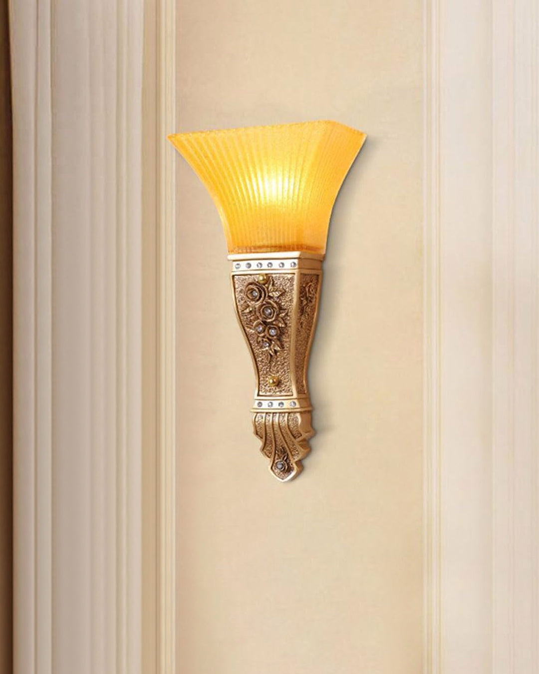 Sparklite Golden Wall Lights