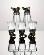 Animal Head Shooters Bronze - Set of 12