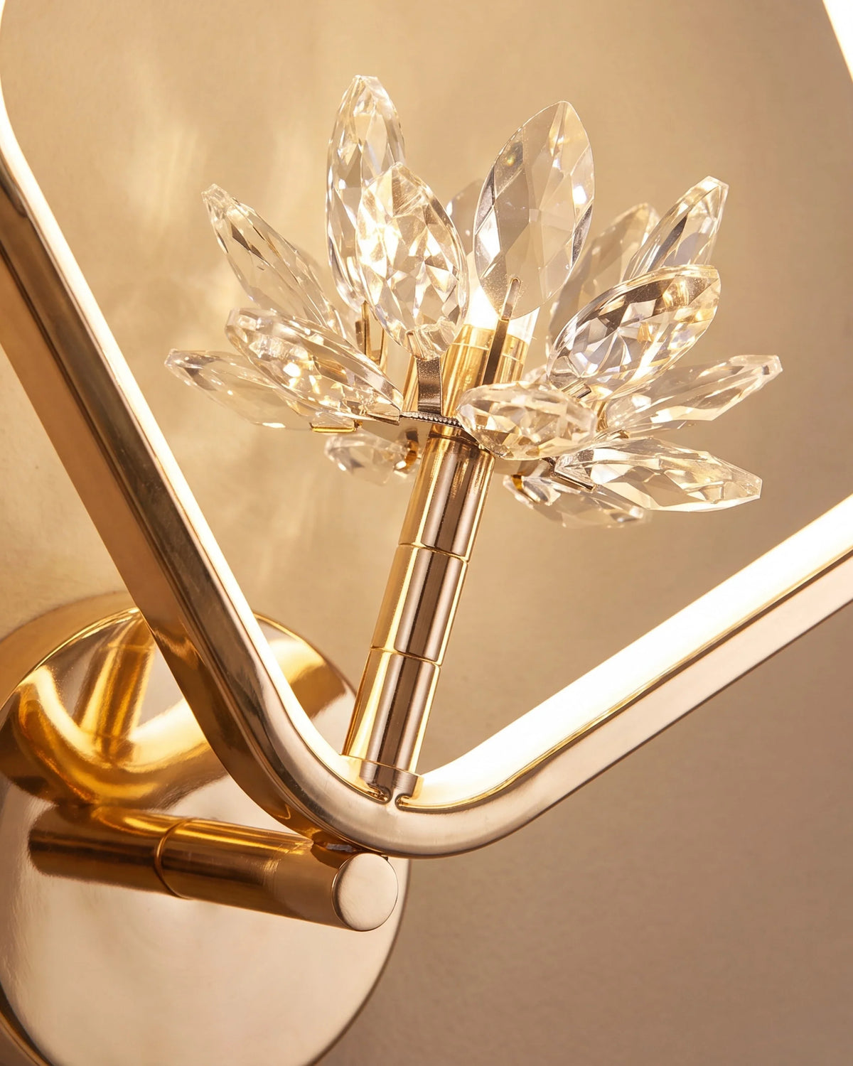 Diamond Bloom Wall Light