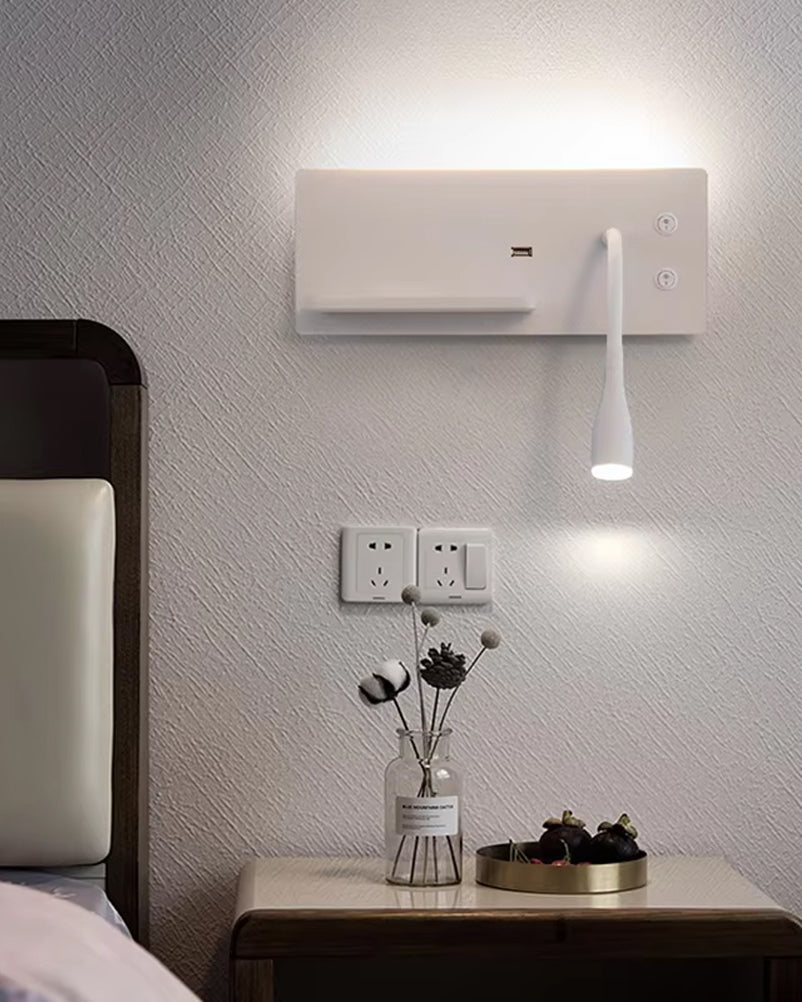Spot Light with USB Charging & Wireless Fast Charger  Body Type -WH
