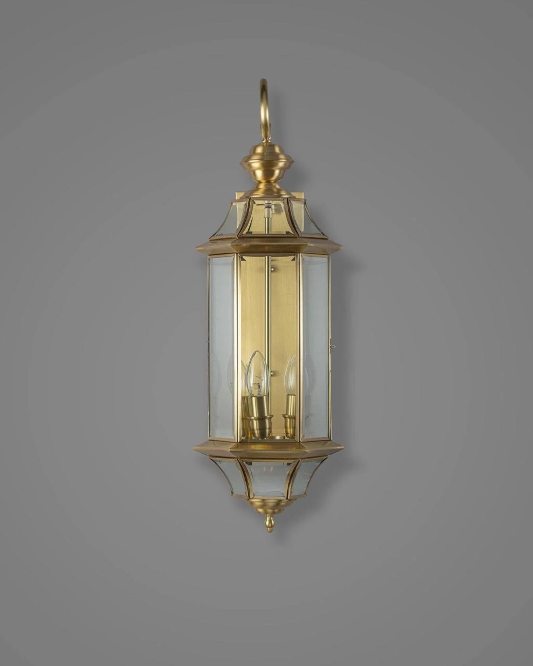 Vintage Retro Brass Wall Light