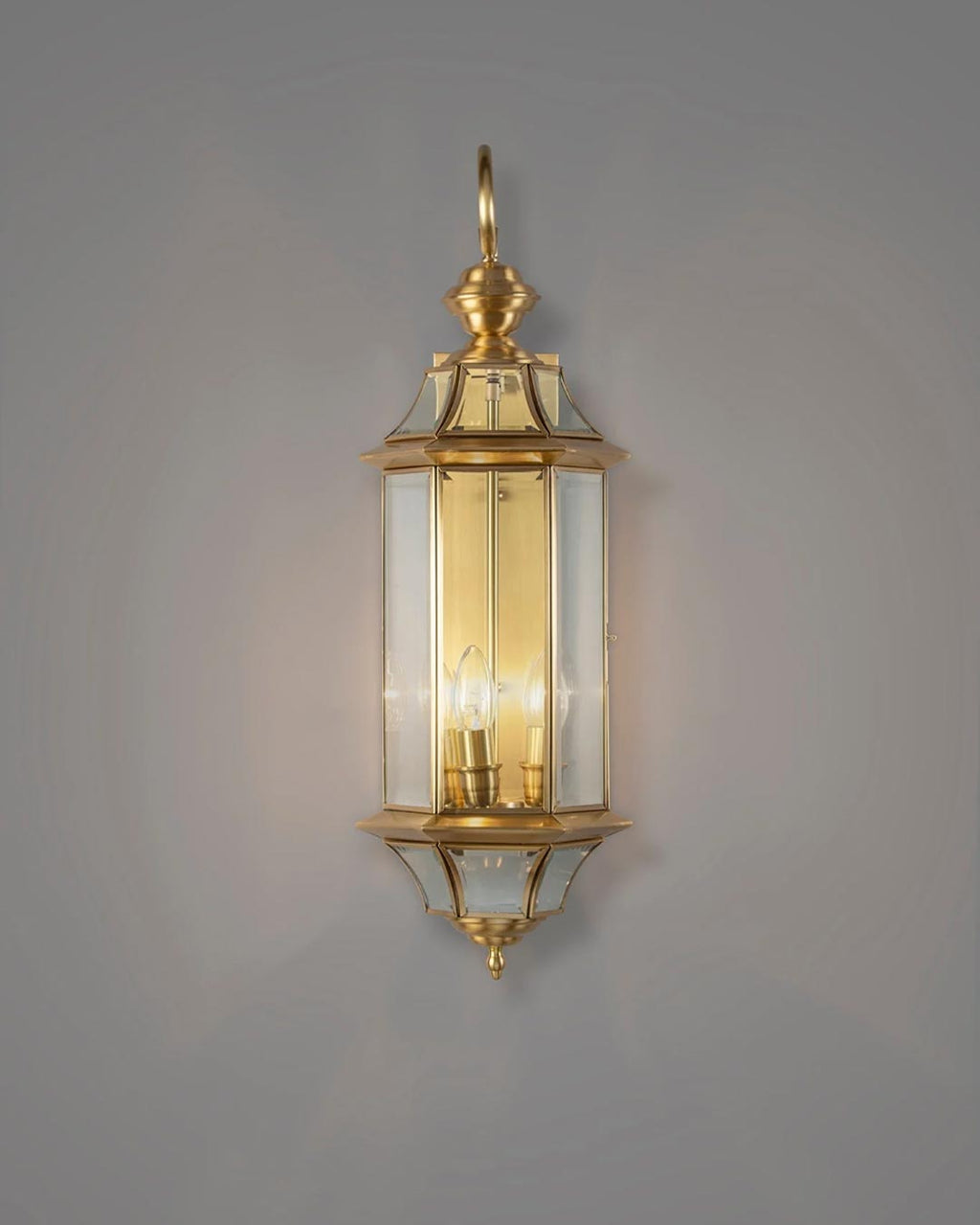 Vintage Retro Brass Wall Light