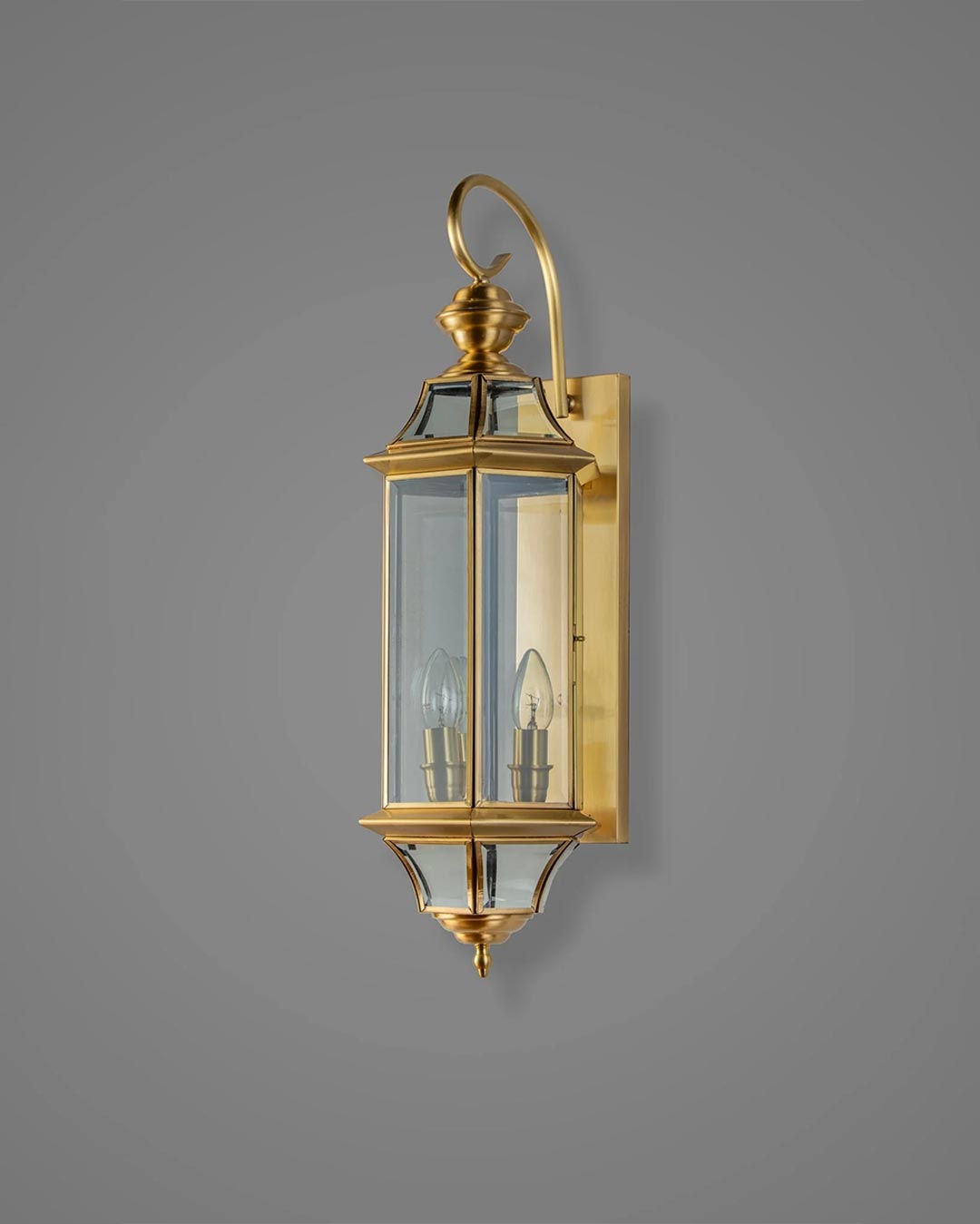 Vintage Retro Brass Wall Light