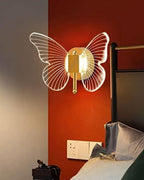 Crystal Butterfly Wall Sconce