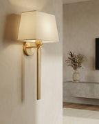 Velmora Shadecrest Wall Light - Gold