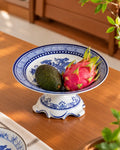 Dragon Motif Heritage Round Cake Stand