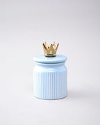 Royal Crown Storage Jar - Set Of 3