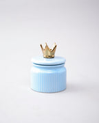Royal Crown Storage Jar - Set Of 3