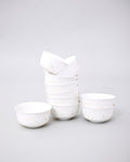 Marble Mist Porcelain Katori - Set Of 6