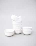 Marble Mist Porcelain Katori - Set Of 6