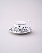 Wild Elegance Leopard Tea Cup With Saucer