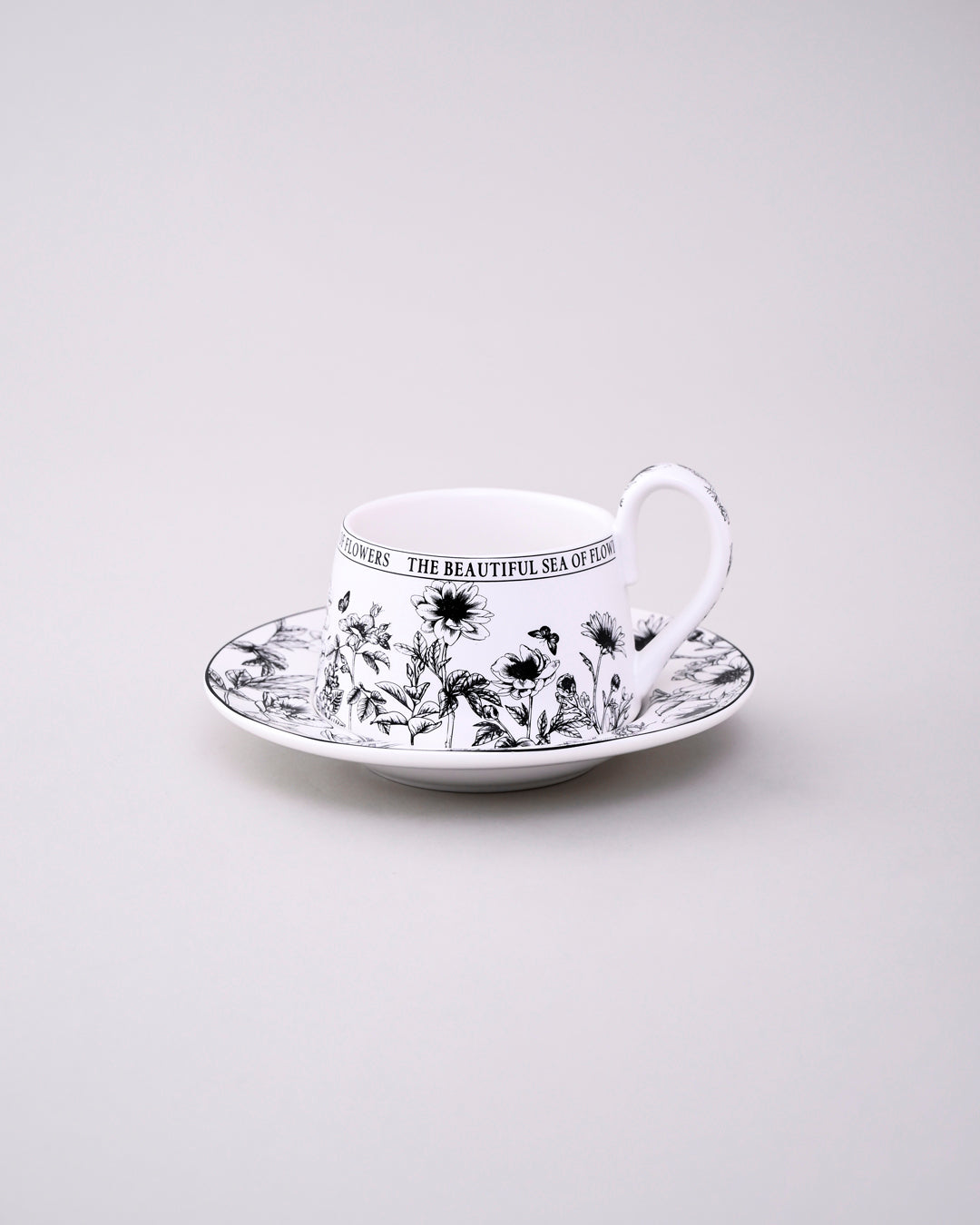 Wild Elegance Leopard Tea Cup With Saucer