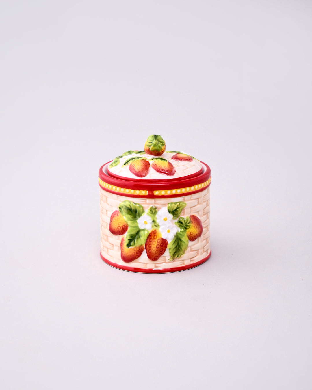 Strawberry Bliss Kitchen Canister