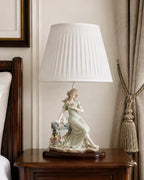 Aria of the Doves Figurine Lamp