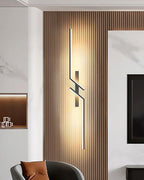 Black Coated Long LED Wall Light